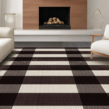 Chic Modern Neutral Grid Motif(Beige)