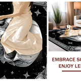 Eerie Black Witchcraft Motif(White)