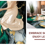 Artful Emerald and Black Contrast(Black)