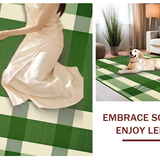 Contemporary Plush Diamond Layout(Green)