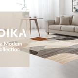 Ultra Soft Area Rug, Non Slip, Stain Resistant, Washable Area Rugs for Living Room, Bedroom, Chic Abstract Earthy Hues(Beige)