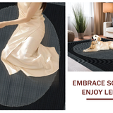 Contemporary Circular Elegant Design(Black)