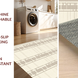 Cozy Textured Ladder Style(Beige)