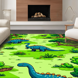 Bright Green and Brown Nature Design(Green)