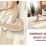 Luxurious Cream Irregular Design(Beige)