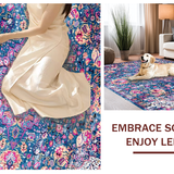 Luxurious Bright Floral Arrangement(Blue)