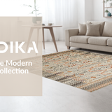 Ultra Soft Area Rug, Non Slip, Stain Resistant, Washable Area Rugs for Living Room, Bedroom, Rustic Earth Toned Animal Pattern(Gray)