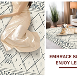 Elegant Geometric Grey Tones(Beige)