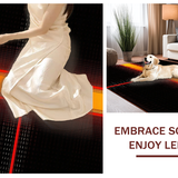 Lively Multicolor Geometric Form(Black)