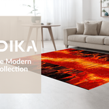 Energetic Colorful Fluid(Red)