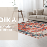 Artistic Coral and Blue Fusion(Red)