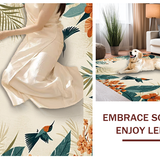 Delicate Floral and Wildlife Blend(Beige)