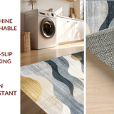 Elegant Grey Gold Geometric Fusion(Gray)