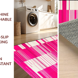 Chic Plush Abstract Visual(Pink)