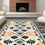 Rustic Earthy Toned Linear Design(Black)
