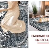 Dramatic Charcoal Tree Silhouette(Gray)