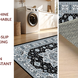 Elegant Vintage Medallion Motif(Black)