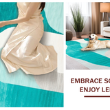 Luxe Fluid Abstract Wave(Blue)