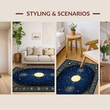 Rustic Dreamy Nightscape Aesthetic(Blue)