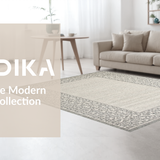 Cozy Earthy Trellis Motif(Gray)