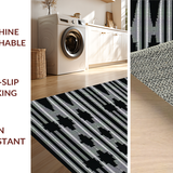 Modern Black White Tiled Aesthetic(Black)