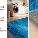 Chic Modern Brushstroke Aesthetic(Blue)