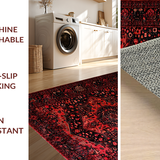 Contemporary Ogee Print(Red)