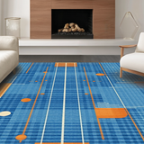 Contemporary Tiled Aesthetic(Blue)