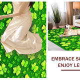 Charming Nature Inspired Floor Art(Green)