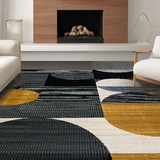 Elegant Monochrome Geometric Texture(Black)