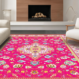 Luxe Pink Toned Geometric Motif(Pink)