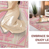 Lively Textural Harmony in Colors(Pink)