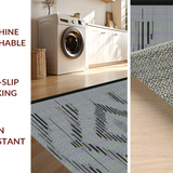 Striking Ogee Patterned Accent(Black)