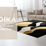 Sophisticated Modernist Visual Appeal(Black)
