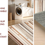Contemporary Striped Layered Look(Beige)