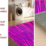 Ultra Soft Area Rug, Non Slip, Stain Resistant, Washable Area Rugs for Living Room, Bedroom, Soft Pink Animal Themed Decor(Purple)