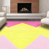 Vibrant Abstract Patterned Design(Pink)