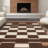 Contemporary Playful Tiled Arrangement(Beige)