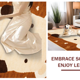 Elegant Cozy Plush Accent(Beige)