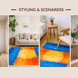 Bright Playful Colorful Imprint(Blue)