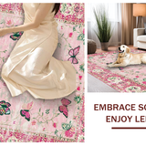 Feminine Vintage Floral Whirl(Pink)