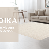 Ultra Soft Area Rug, Non Slip, Stain Resistant, Washable Area Rugs for Living Room, Bedroom, Sophisticated Subtle Popcorn Detailing(Beige)