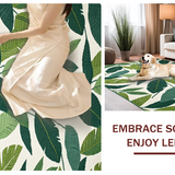 Ultra Soft Area Rug, Non Slip, Stain Resistant, Washable Area Rugs for Living Room, Bedroom, Serene Nature-Inspired Bath Accessory(Green)