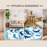 Brightly Colored Oceanic Adventure Design(Blue)