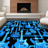 Colorful Musical Instrument Aesthetic(Blue)