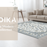 Sophisticated Grey Vintage Motif(White)