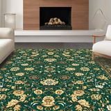 Artful Gray and Gold Fusion(Green)