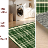 Rustic Olive Tartan Elegance(Green)