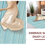 Contemporary Serene Stripe Play(White)