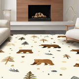 Warm Inviting Bear Graphic Style(Beige)